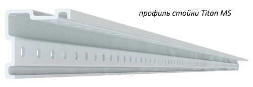 Стеллаж металлический Титан МС-750 2200x1200x300/5